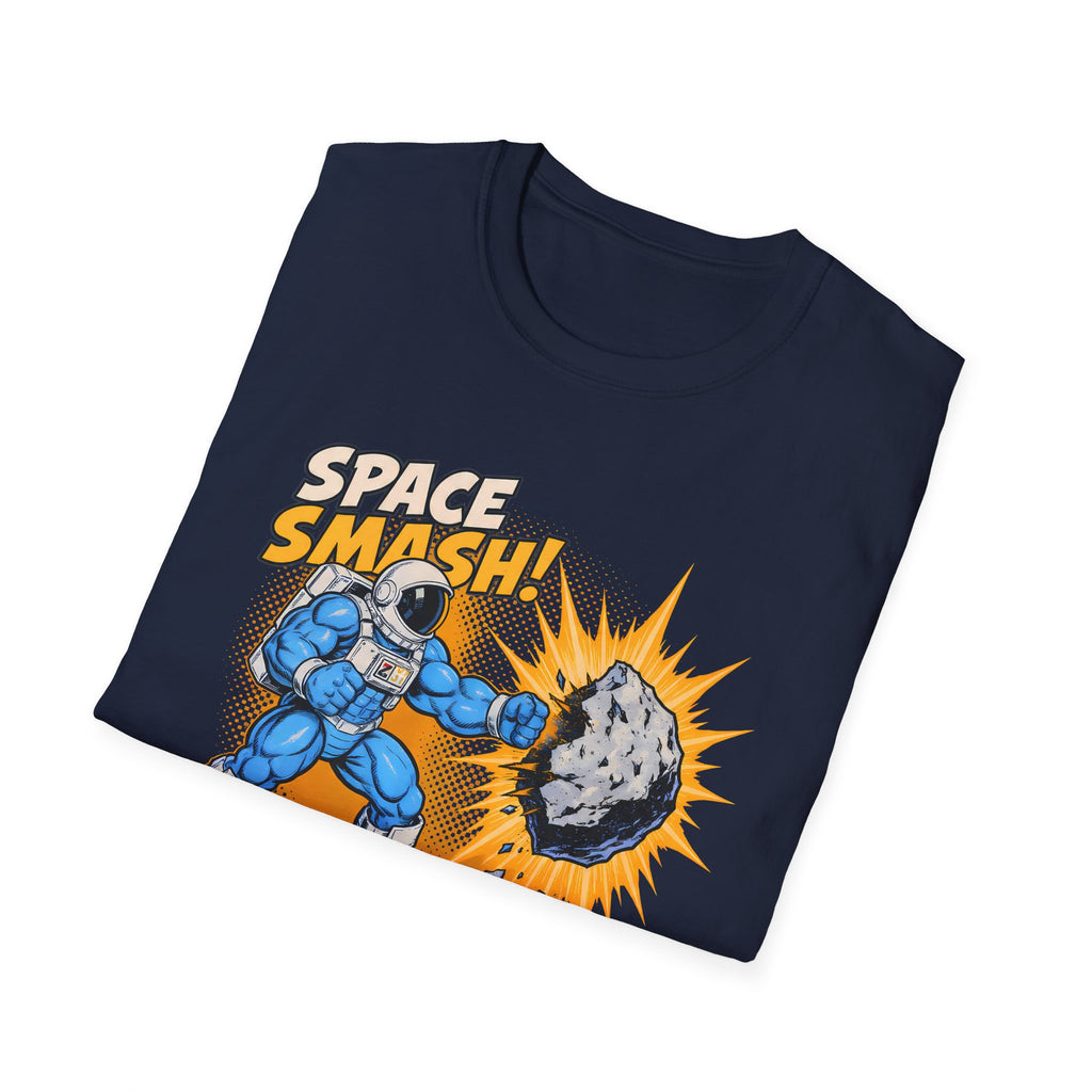 Space Smash Comic Style T-Shirt