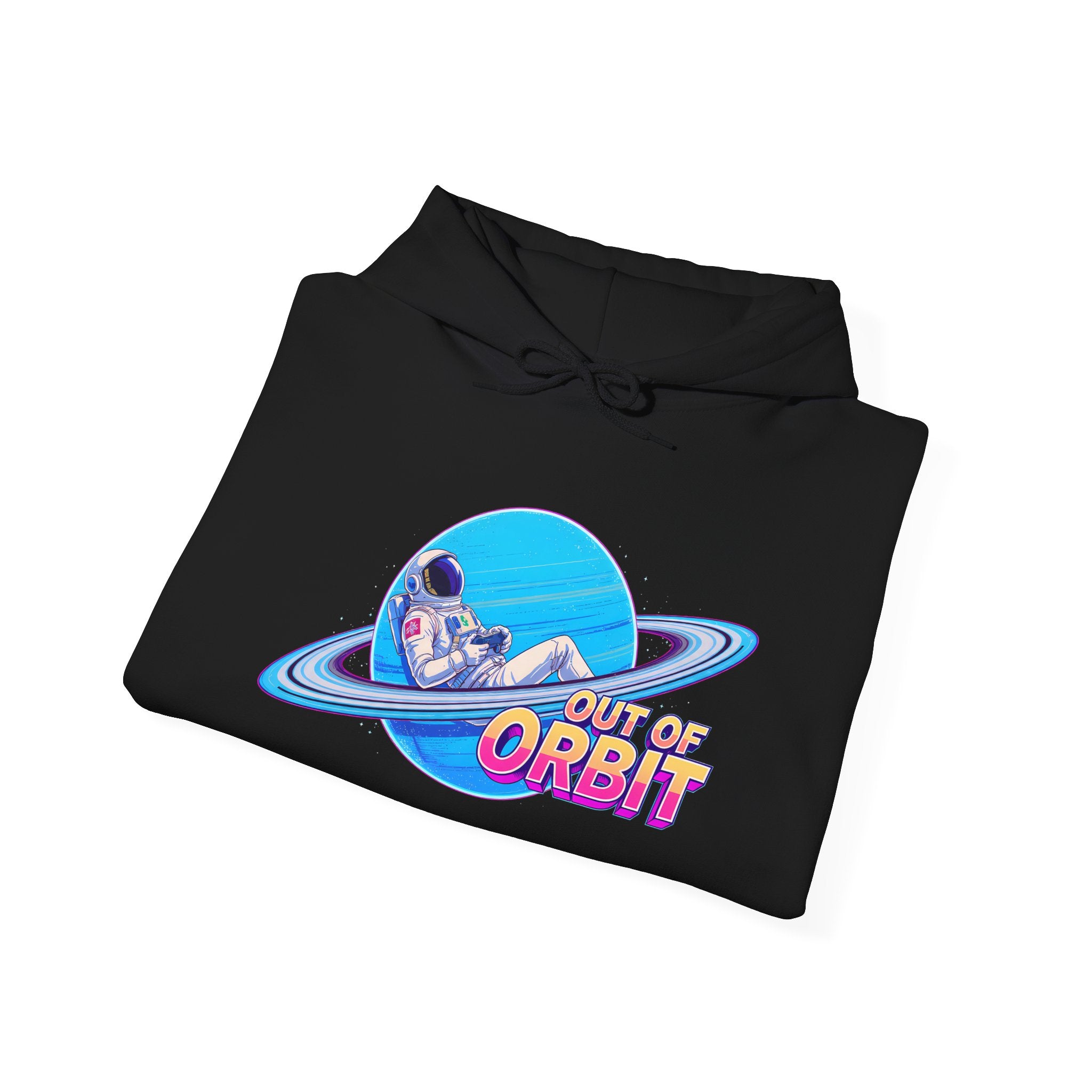 Out of Orbit Astronaut Hoodie – Retro Space Graphic Sweatshirt