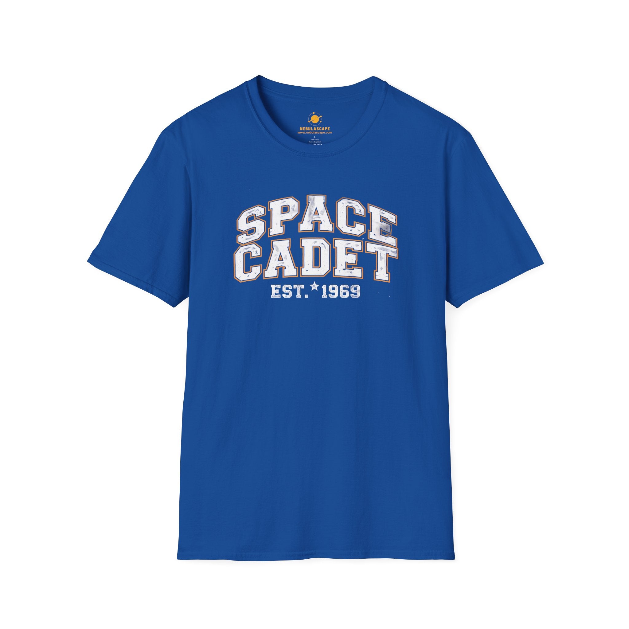 Space Cadet Graphic T-Shirt — Retro Astronaut Outline Tee