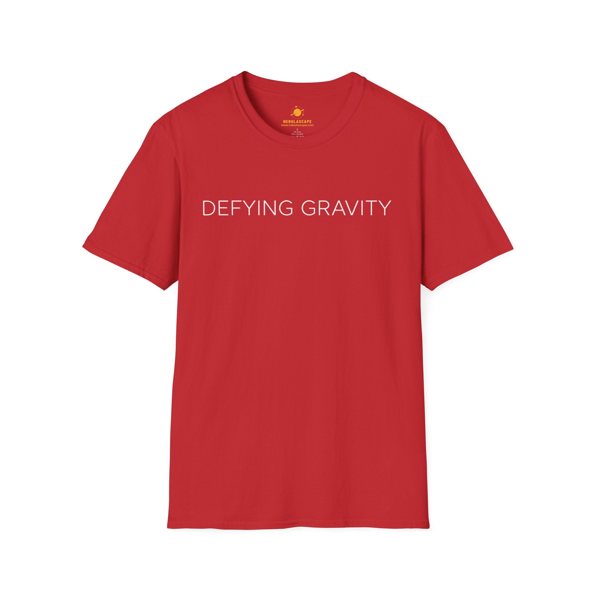 Defying Gravity T-Shirt — Minimalist Inspirational Graphic Tee