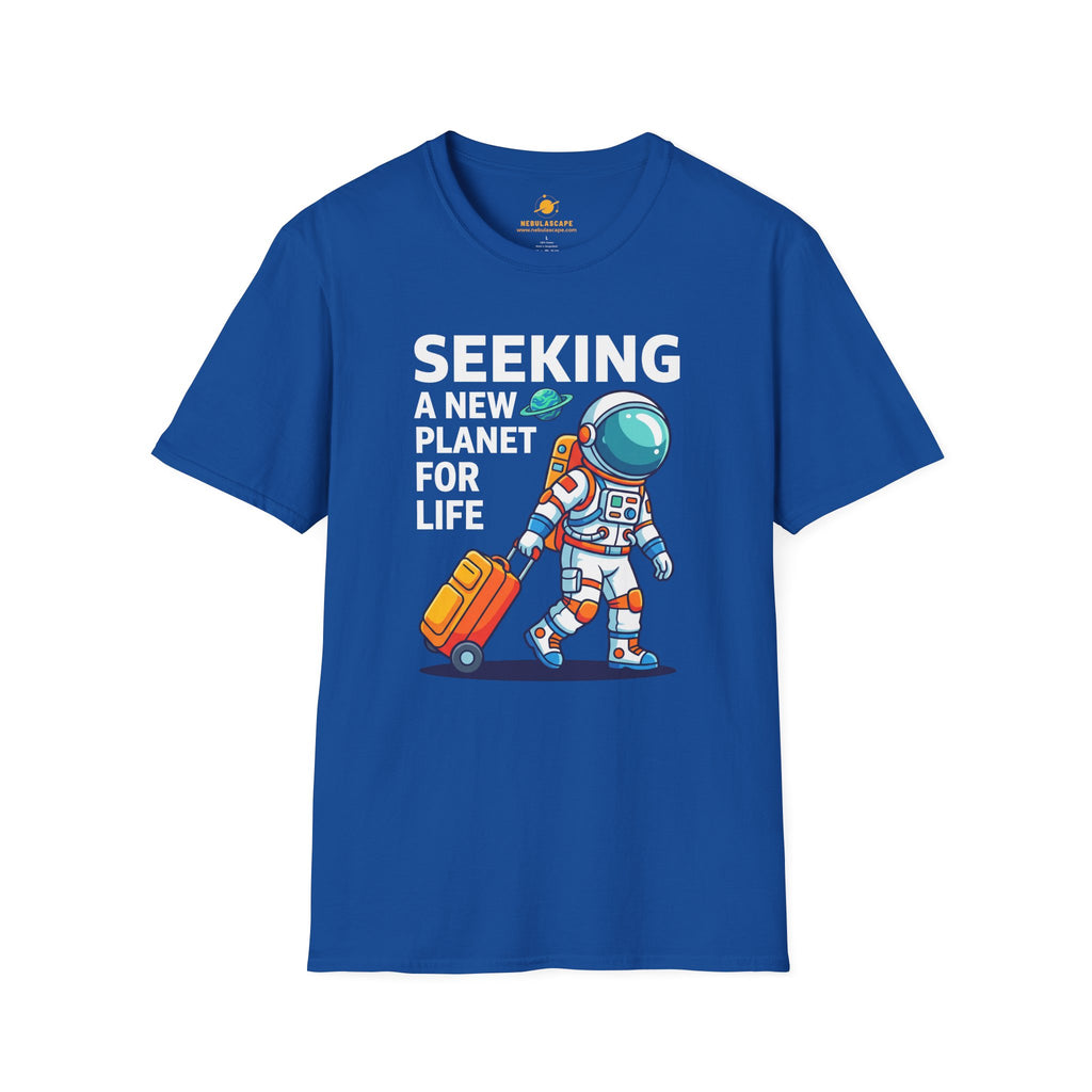 Seeking a New Planet Astronaut T-Shirt