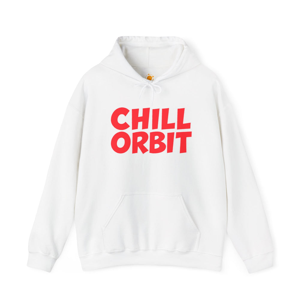 Chill Orbit Hoodie — Retro Bold Graphic Pullover
