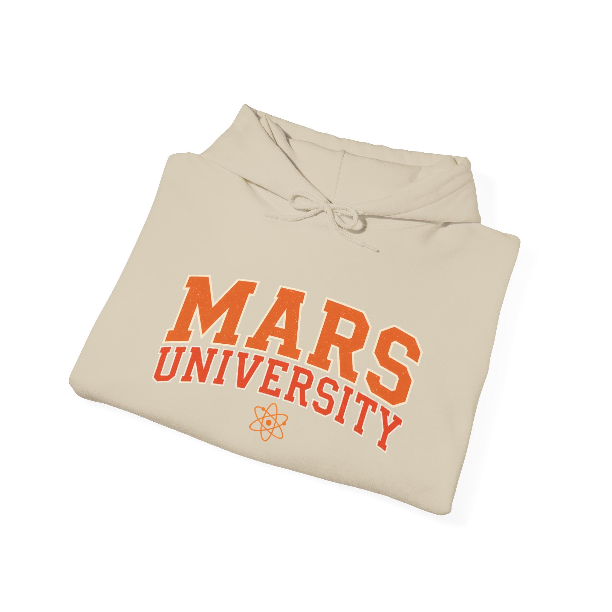 Mars University Hoodie – Retro Collegiate Graphic Pullover