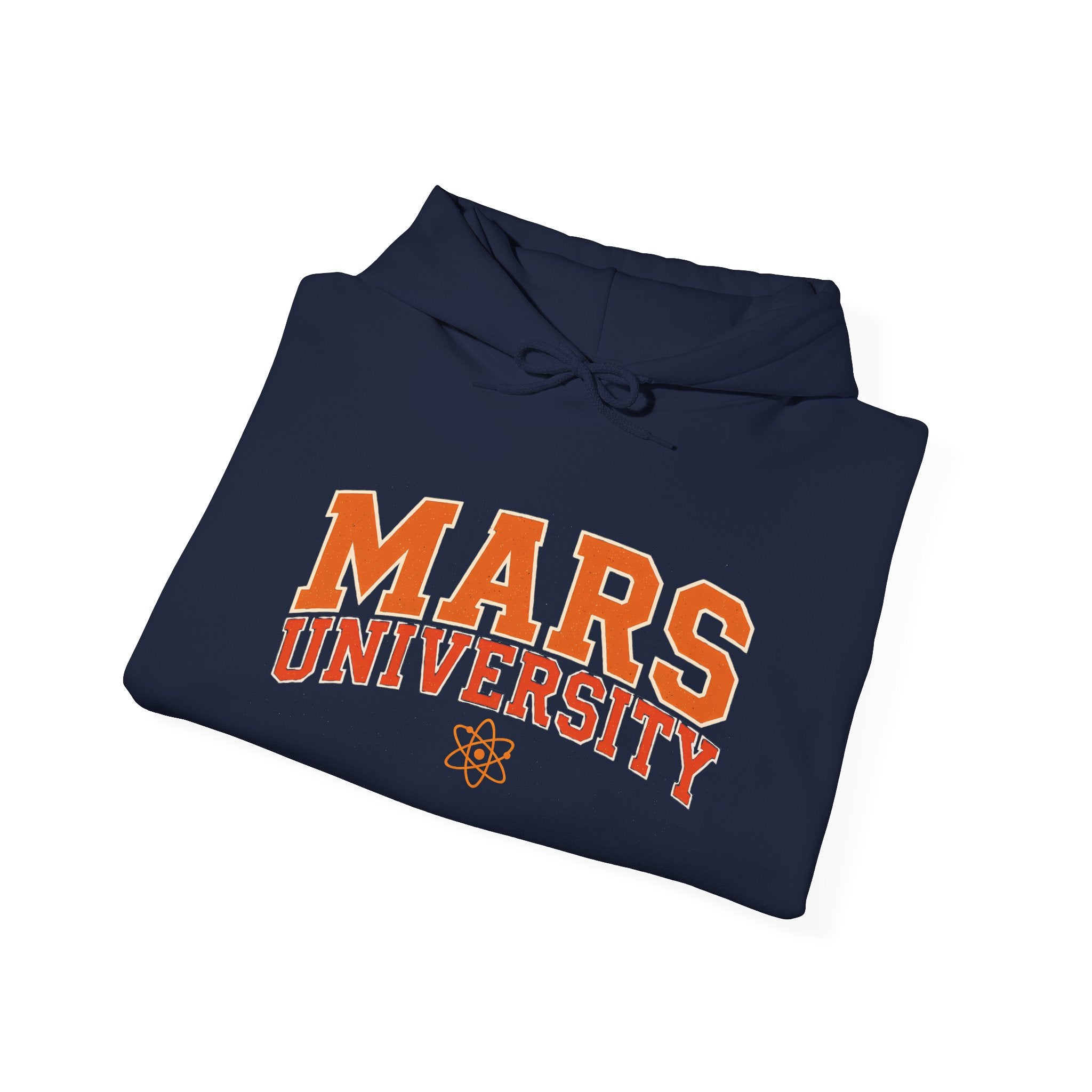 Mars University Hoodie – Retro Collegiate Graphic Pullover