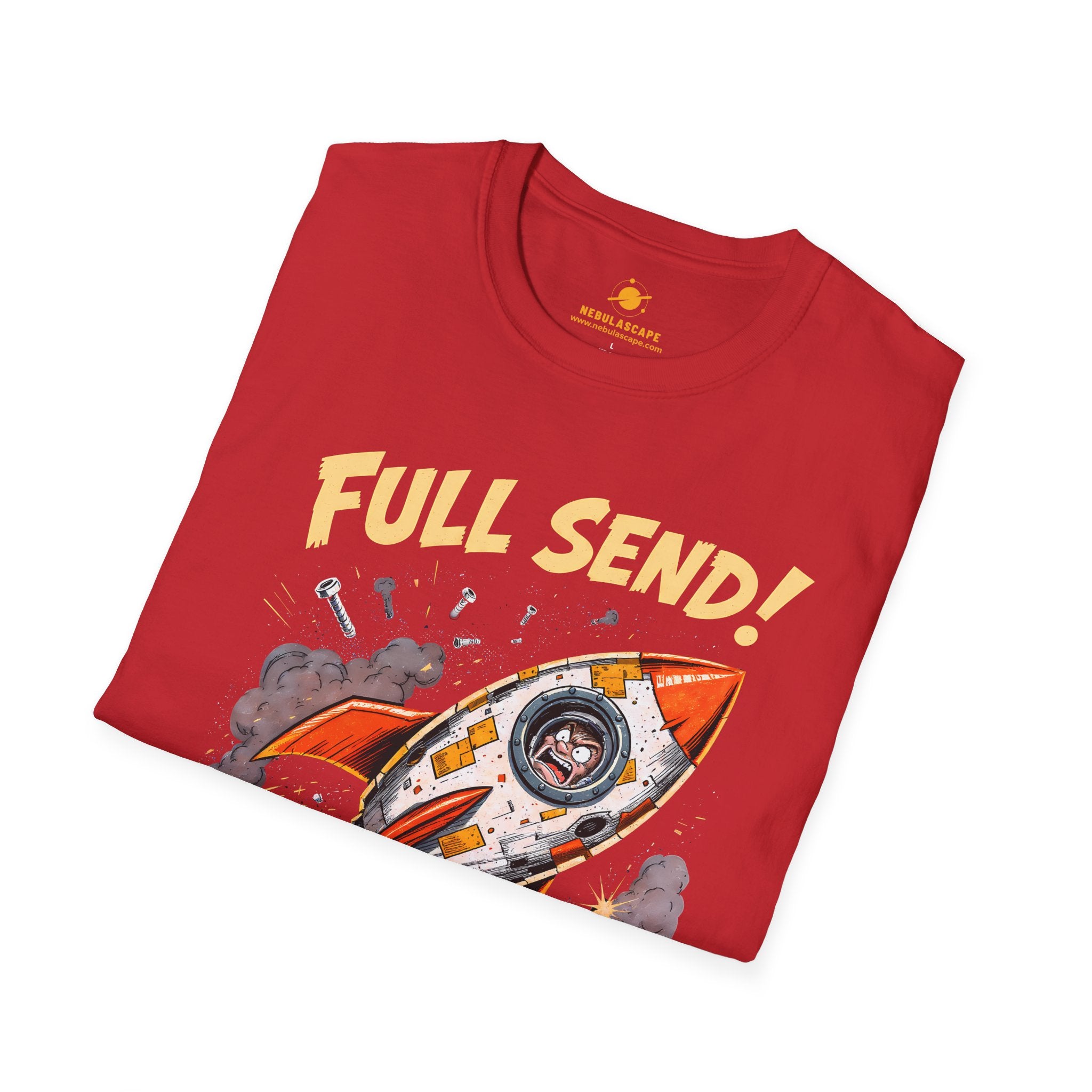 Full Send Rocket Launch Design 2 T-Shirt