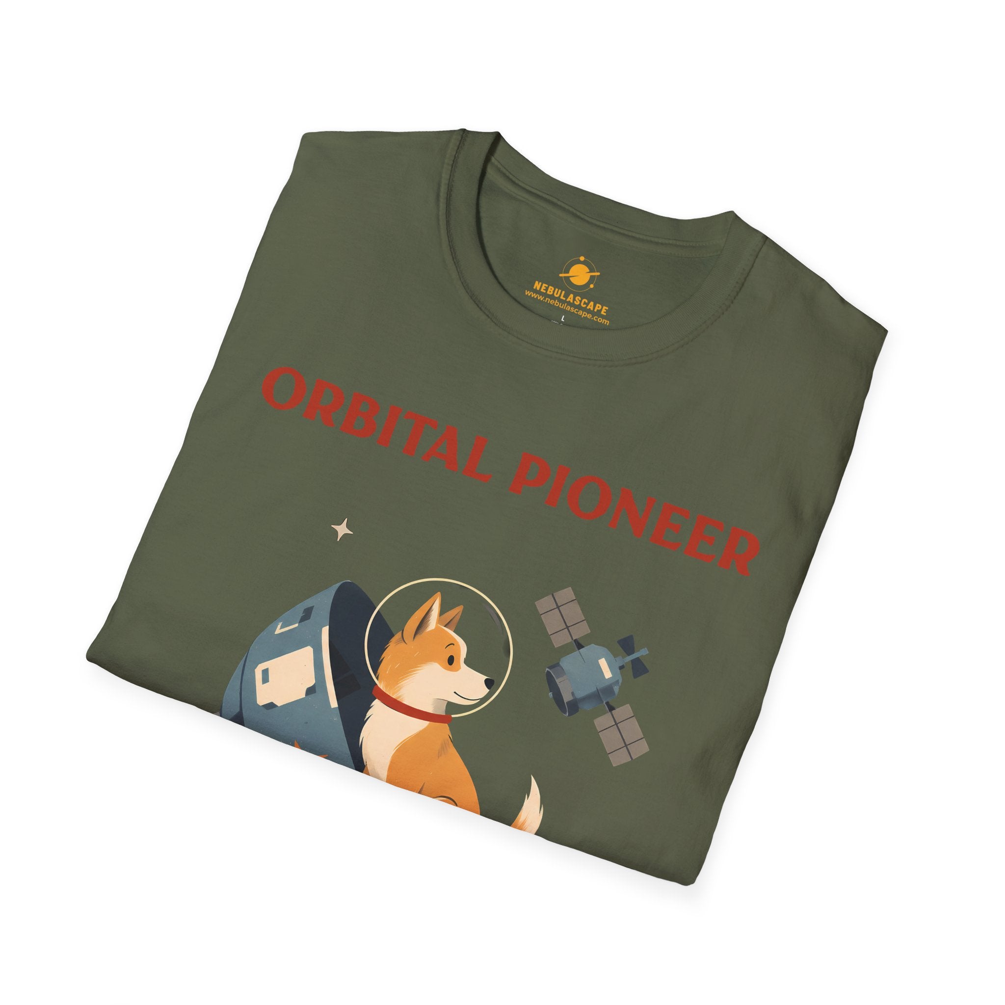 Orbital Pioneer Dog Astronaut T-Shirt