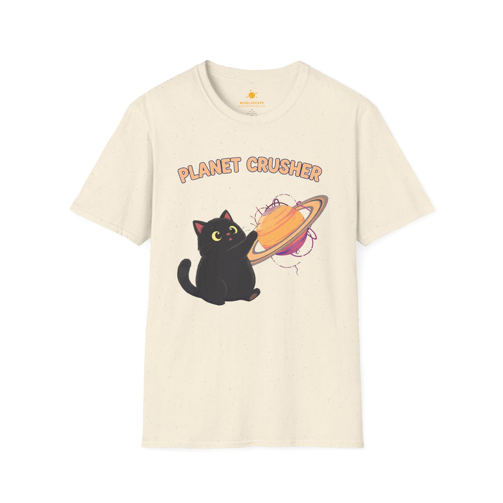 Planet Crusher Black Cat T-Shirt