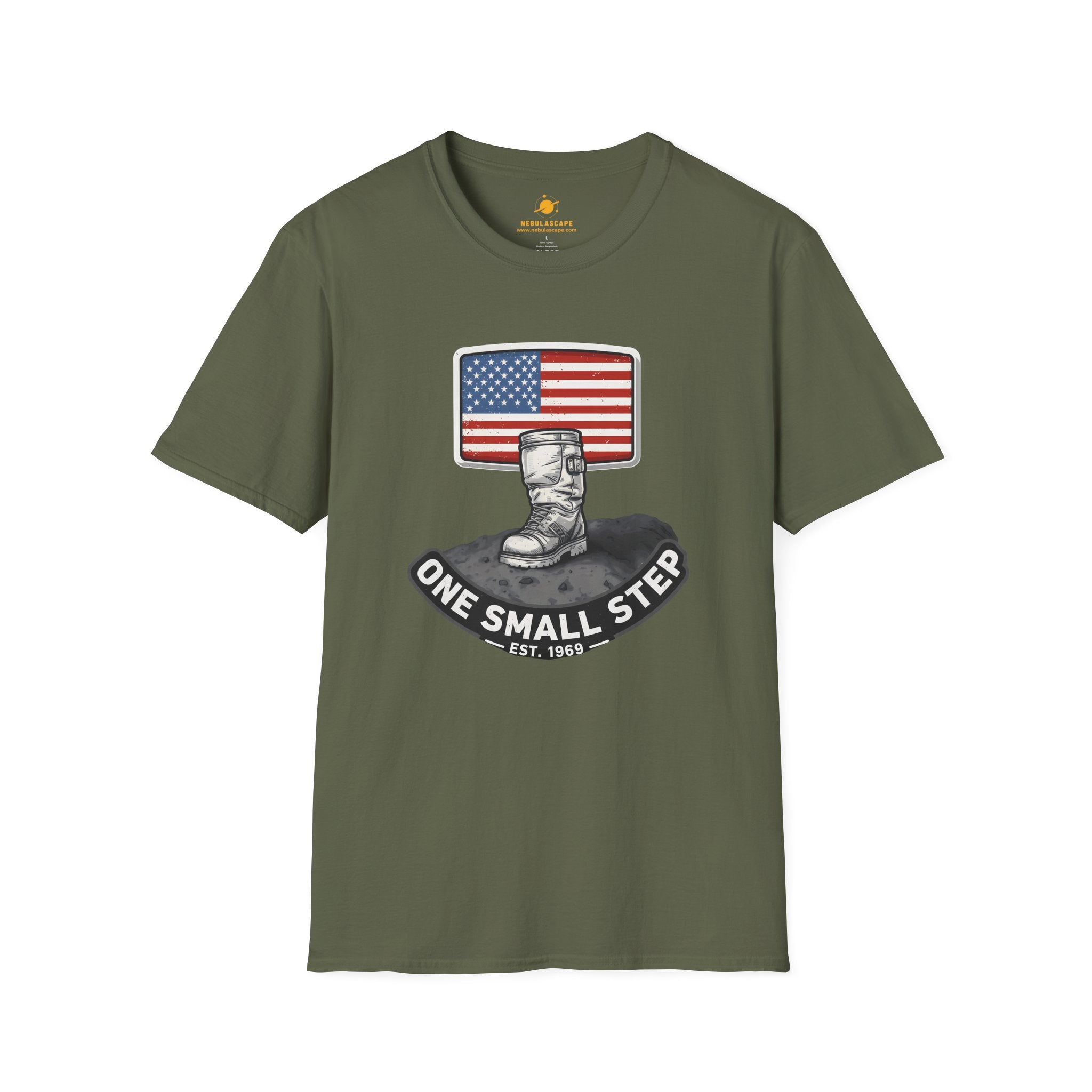 One Small Step NASA Moon Landing T-Shirt