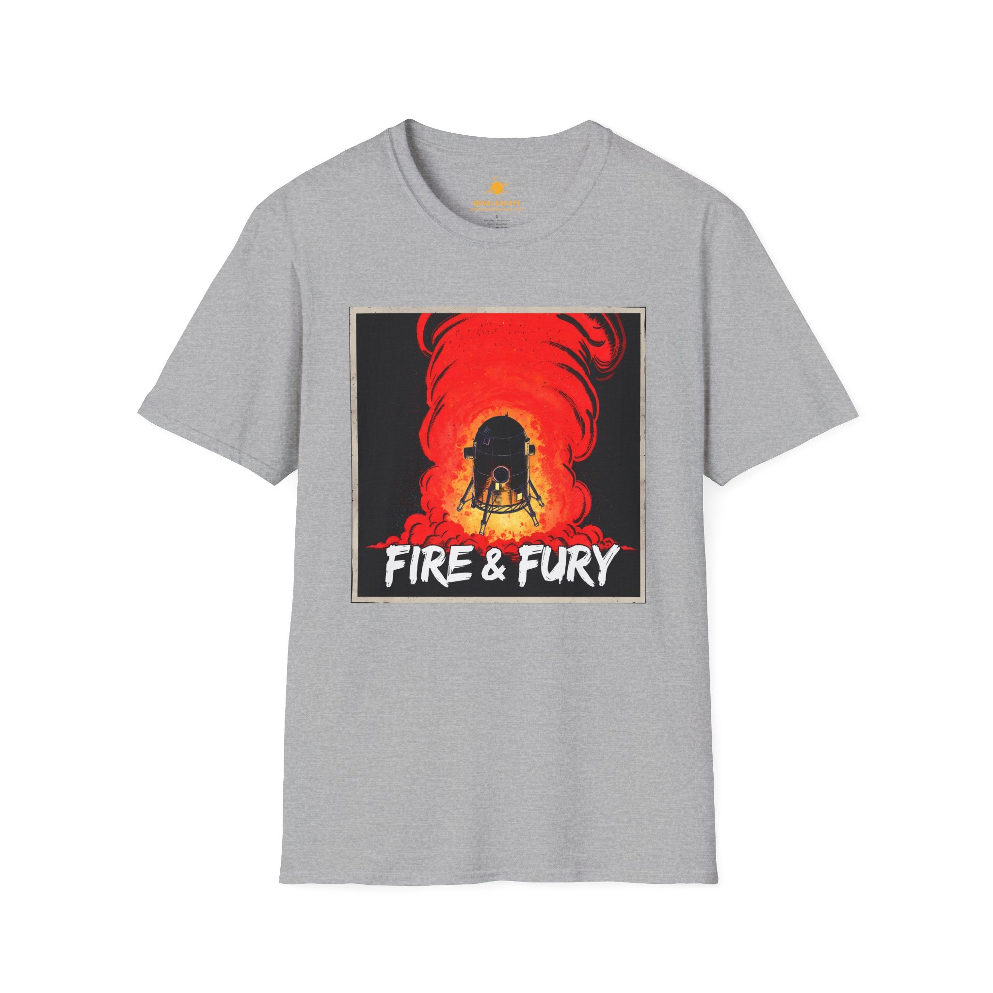 Fire And Fury Probe Launch T-Shirt