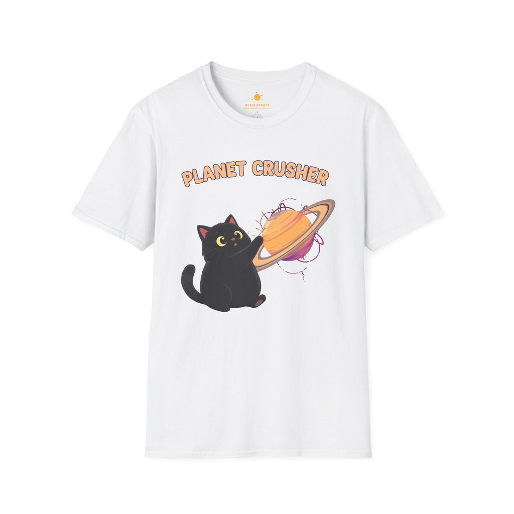 Planet Crusher Black Cat T-Shirt