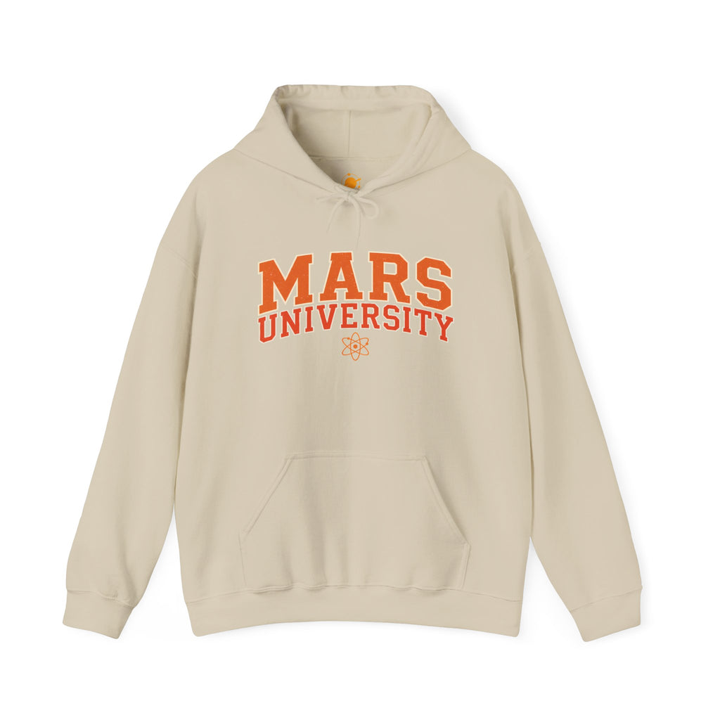 Mars University Hoodie – Retro Collegiate Graphic Pullover