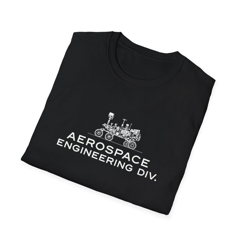 Aerospace Engineering Div. T-Shirt — Vintage Mars Rover Graphic Tee
