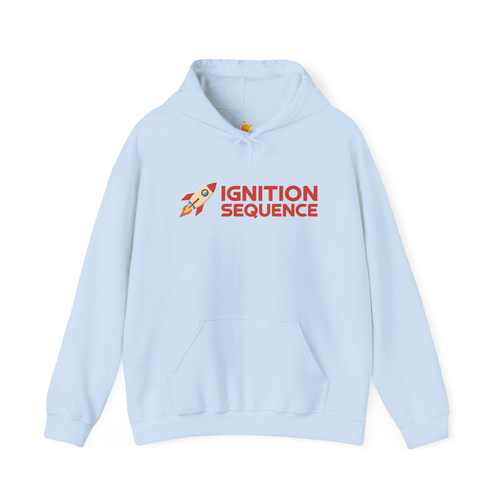 Ignition Sequence Hoodie — Rocket Logo Hooded Sweatshirt