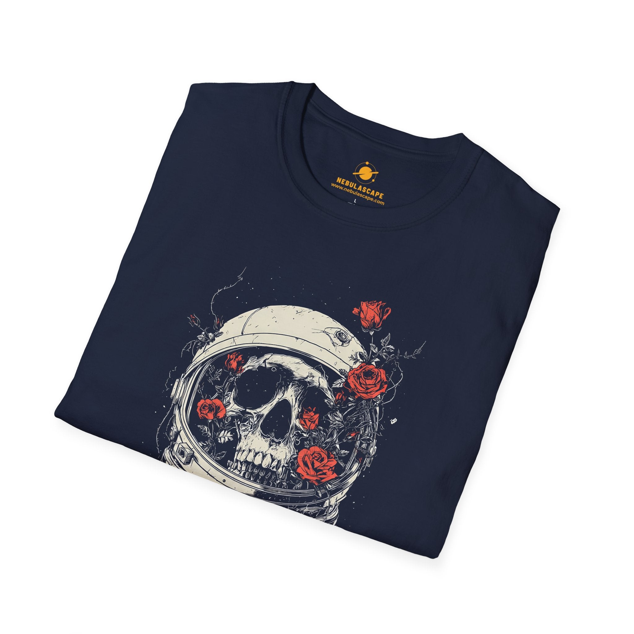 Floral Moonface T-Shirt — Soft Vintage Botanical Graphic Tee