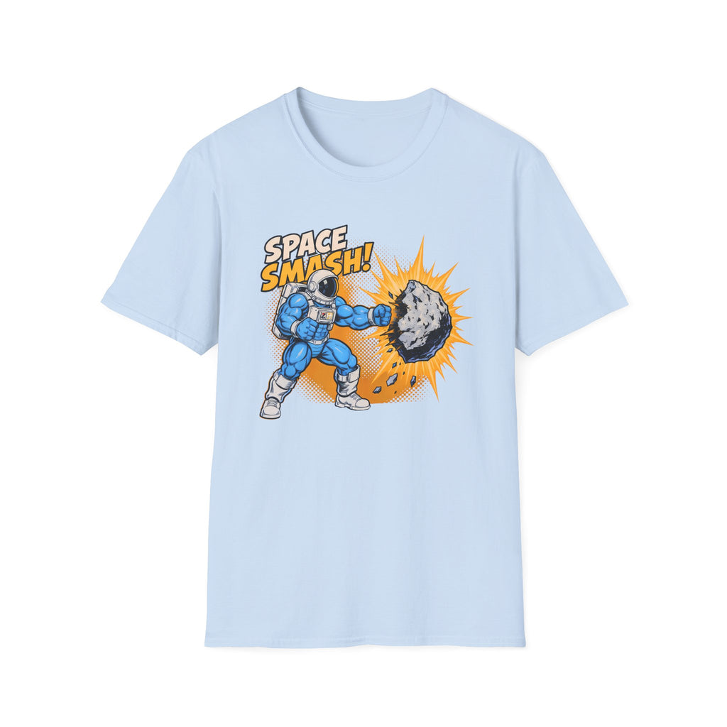 Space Smash Comic Style T-Shirt