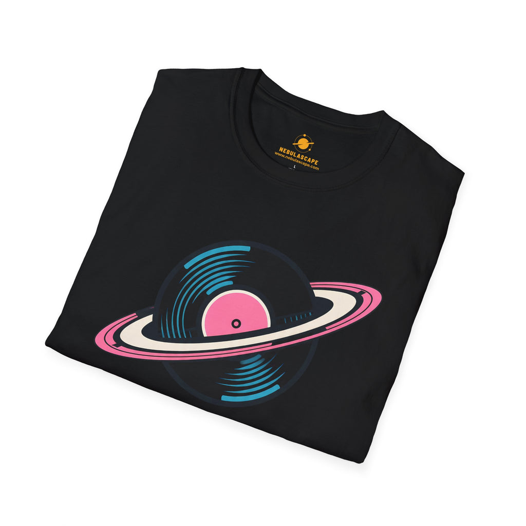 Sounds Of Space Planet Record Disc T-Shirt