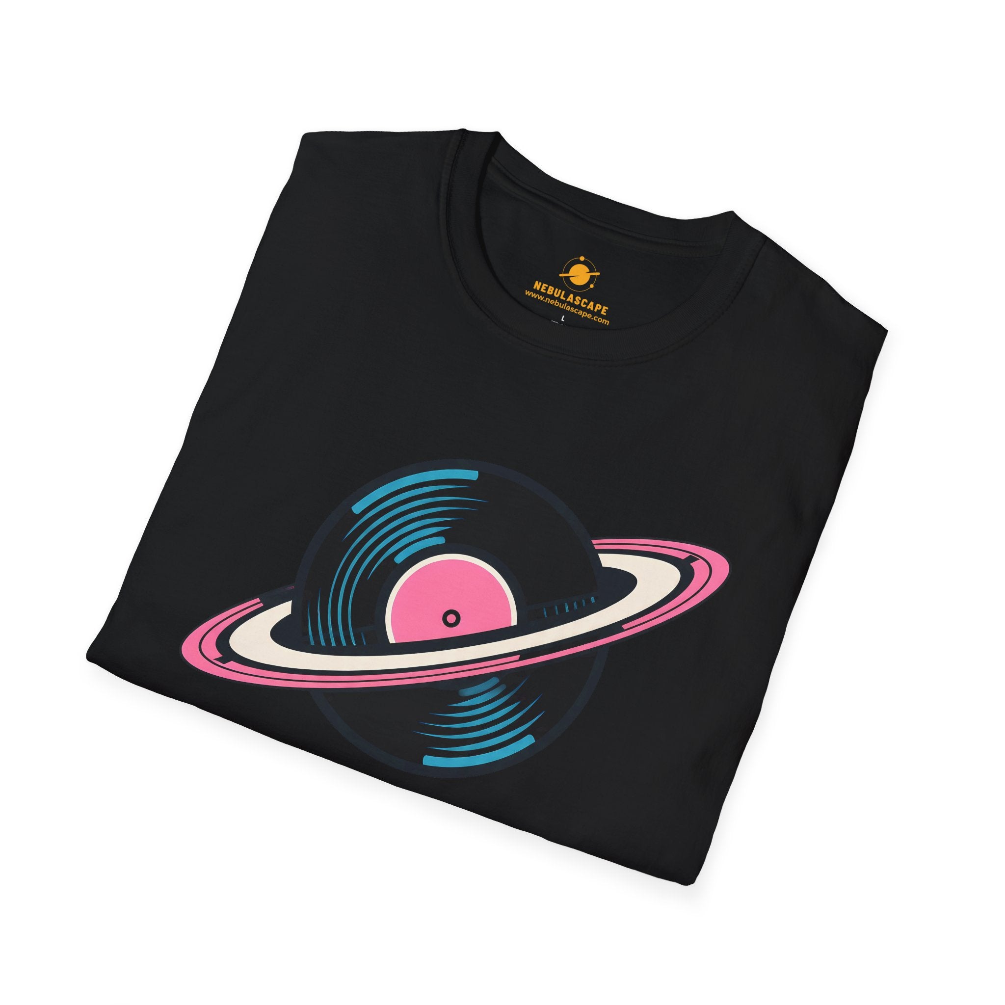 Sounds Of Space Planet Record Disc T-Shirt