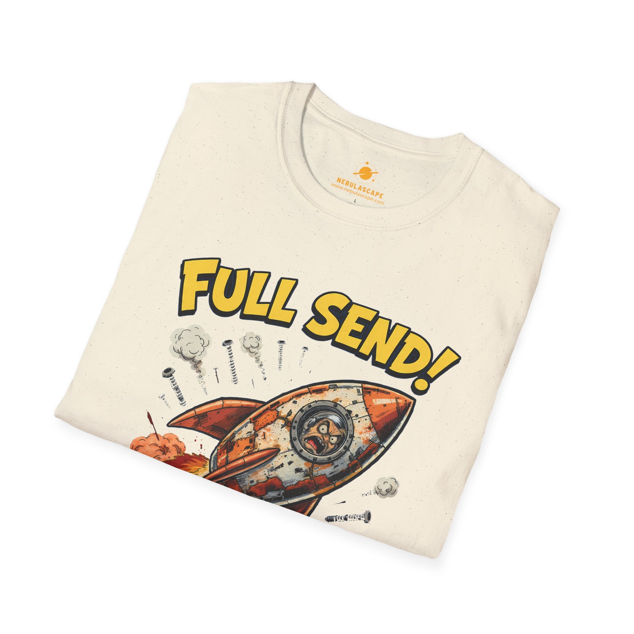 Full Send Rocket Launch T-Shirt