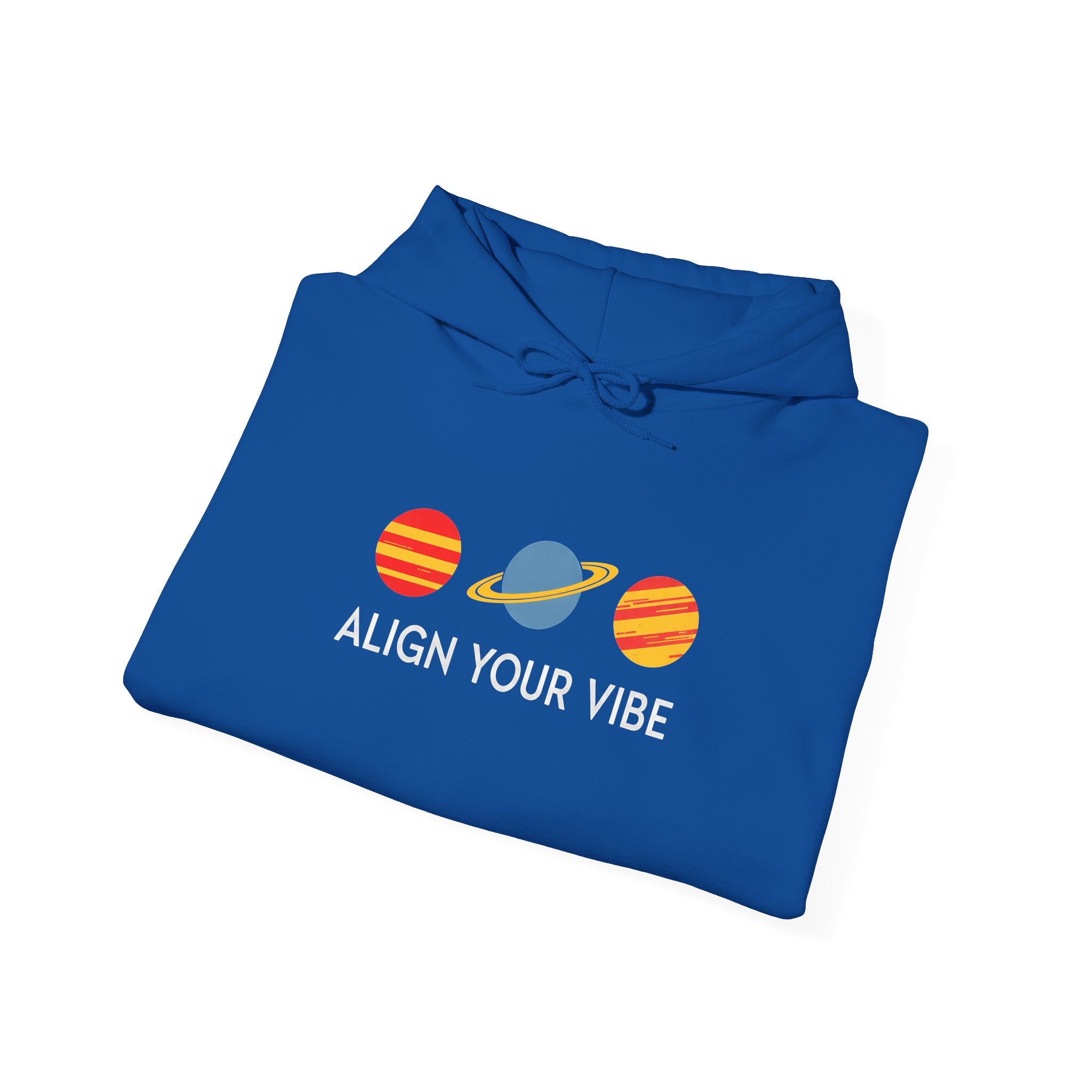 Align Your Vibe Hoodie – Planet Graphic Spiritual Sweatshirt