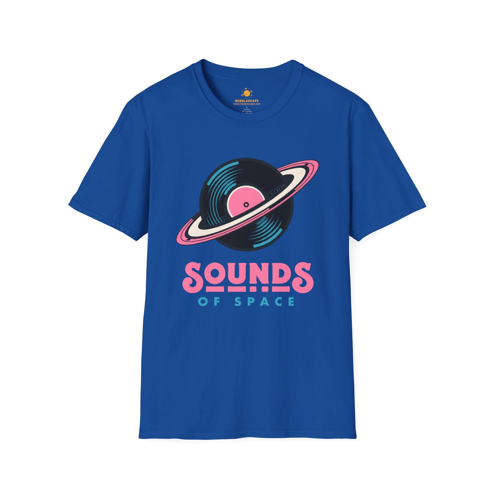 Sounds Of Space Planet Record Disc T-Shirt
