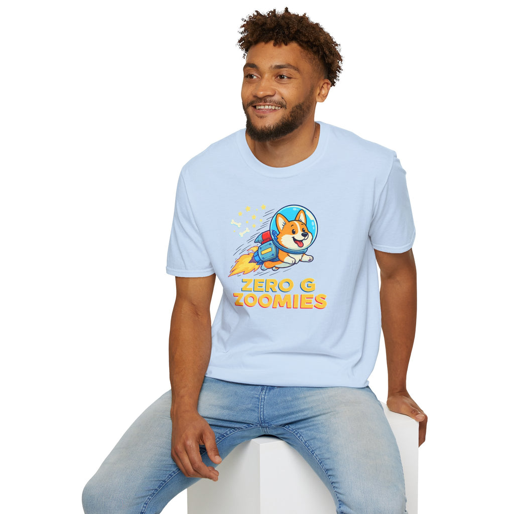 Zero G Zoomies Rocket Dog T-Shirt