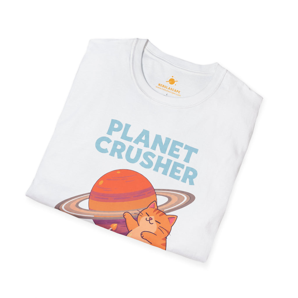 Planet Crusher Cat T-Shirt