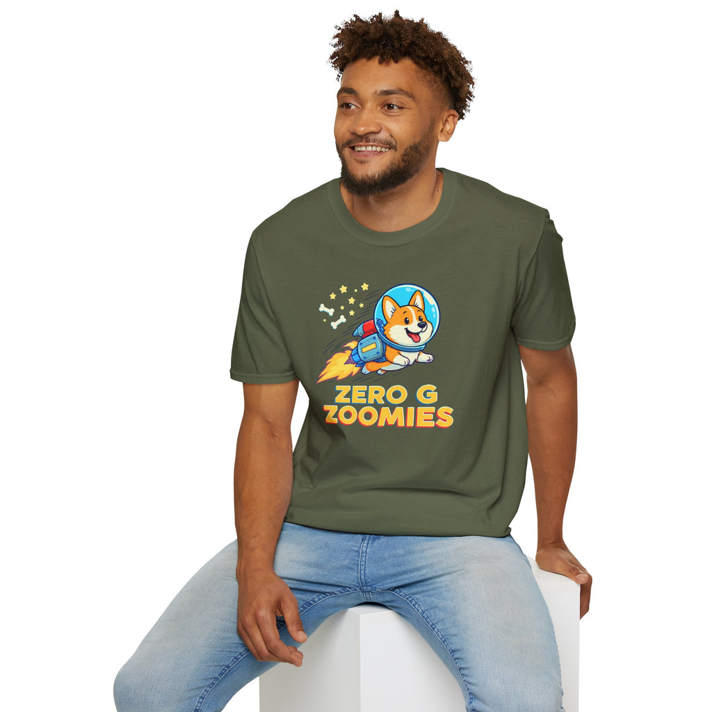Zero G Zoomies Rocket Dog T-Shirt