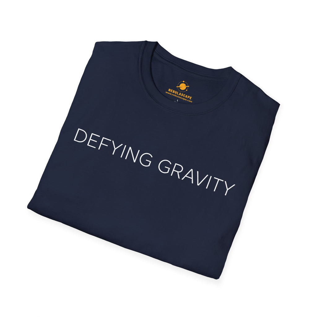 Defying Gravity T-Shirt — Minimalist Inspirational Graphic Tee