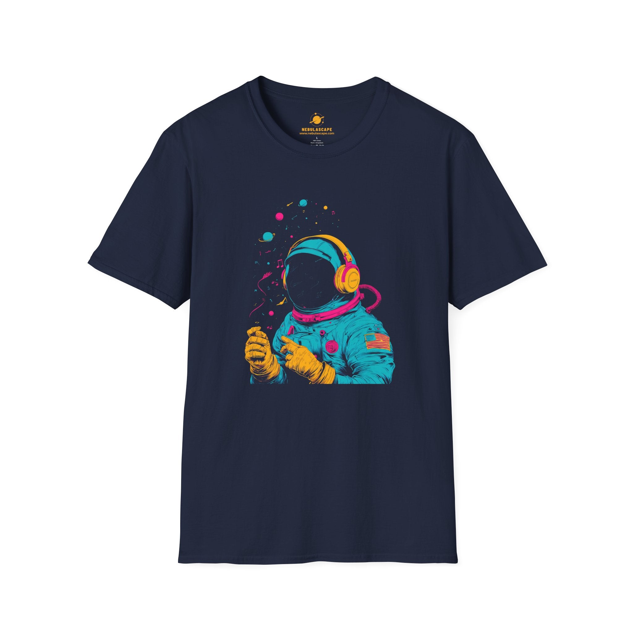 Cosmic DJ Astronaut T-Shirt