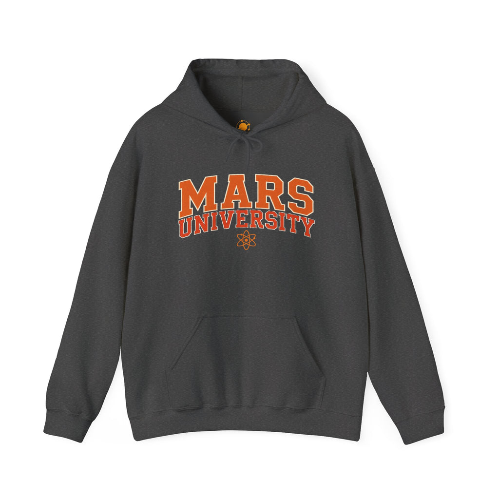 Mars University Hoodie – Retro Collegiate Graphic Pullover