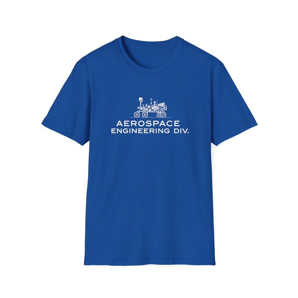 Aerospace Engineering Div. T-Shirt — Vintage Mars Rover Graphic Tee