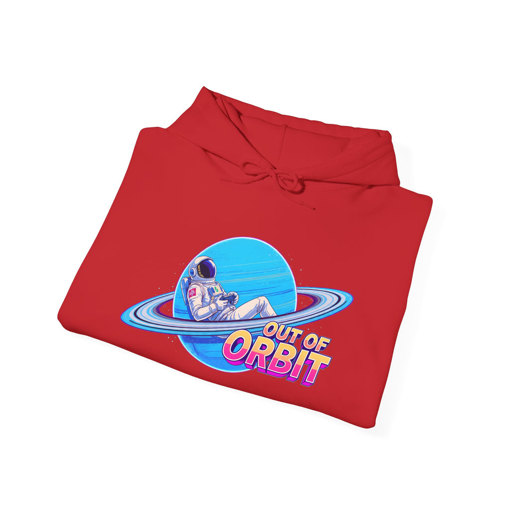 Out of Orbit Astronaut Hoodie – Retro Space Graphic Sweatshirt