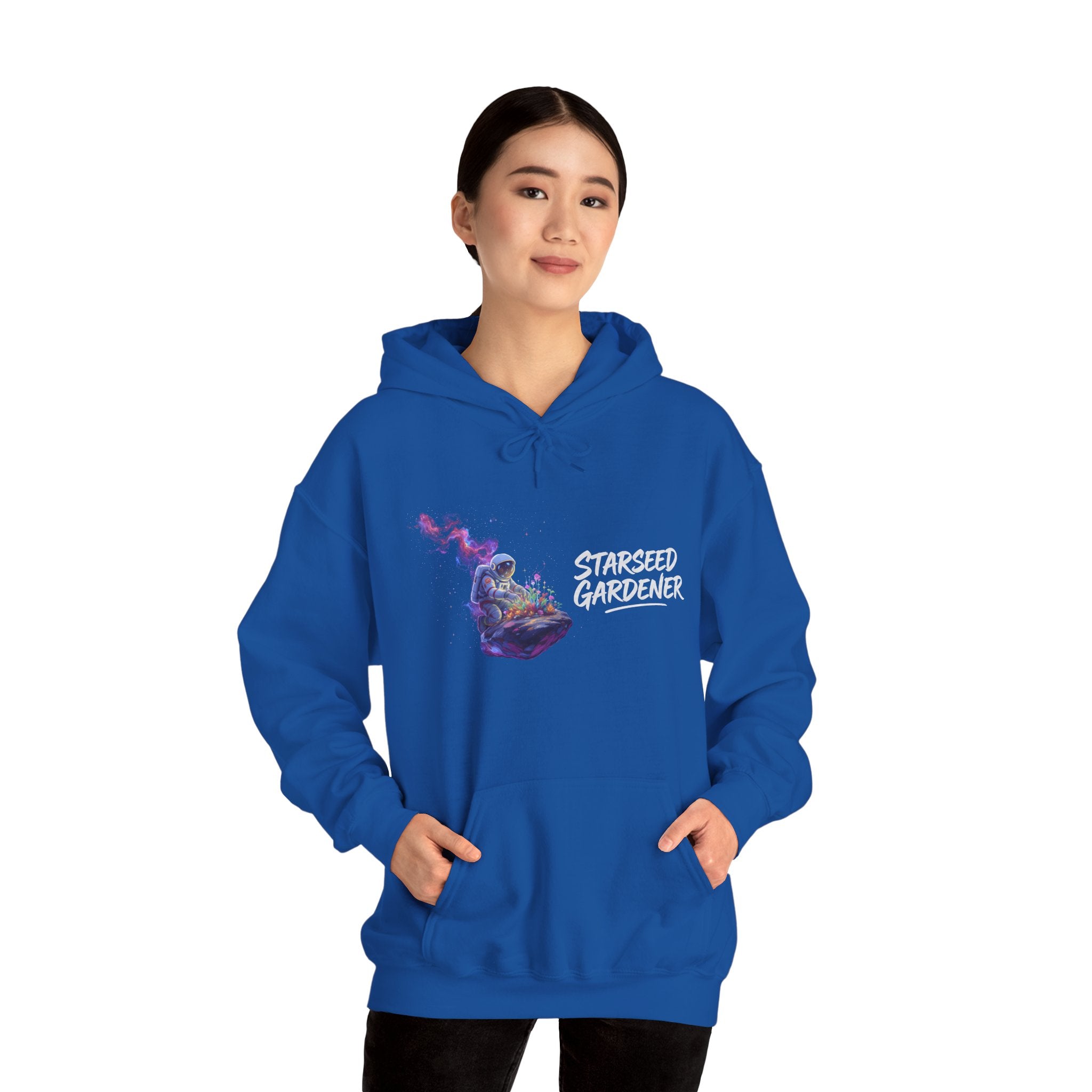 Starseed Gardener Hoodie — Cosmic Plant Lover Pullover