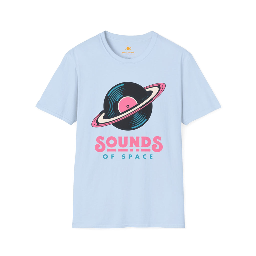 Sounds Of Space Planet Record Disc T-Shirt