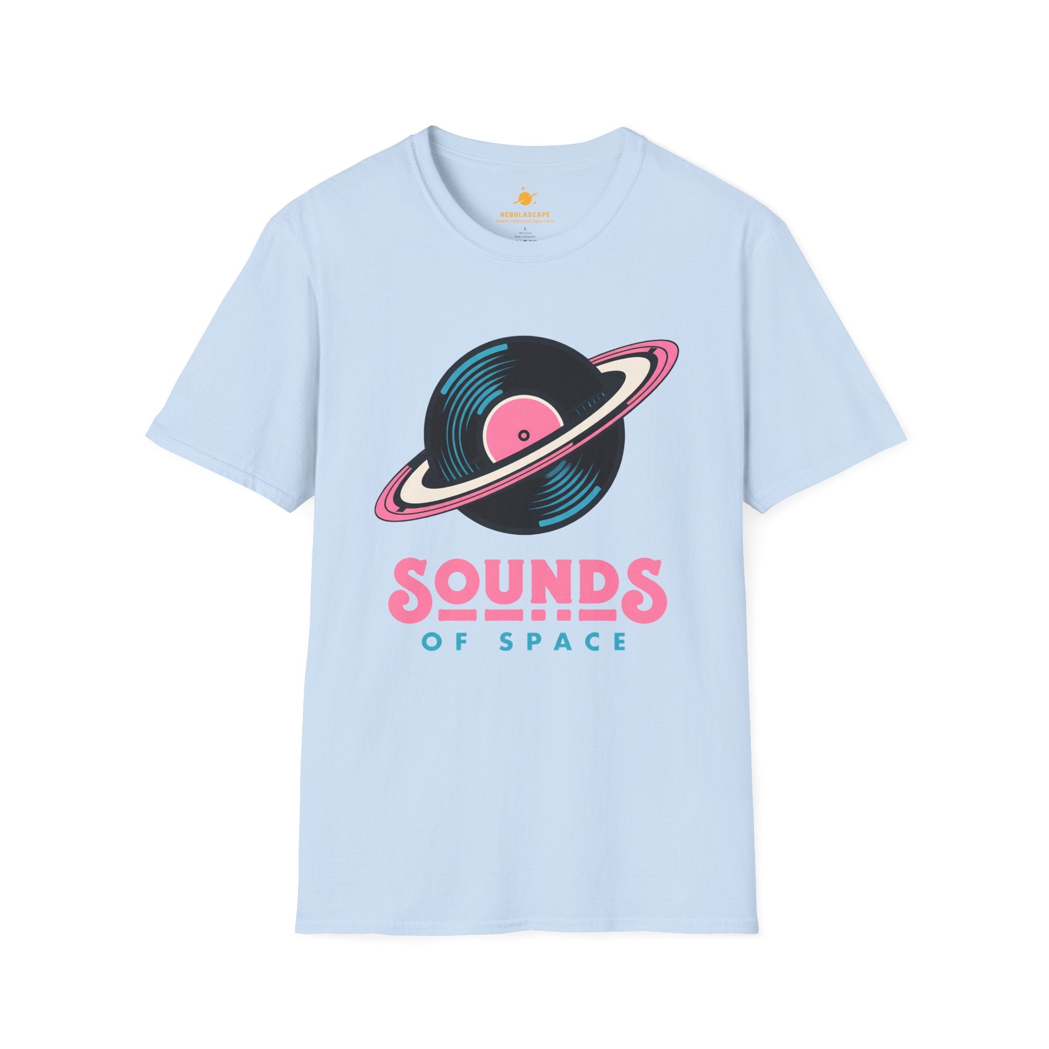 Sounds Of Space Planet Record Disc T-Shirt