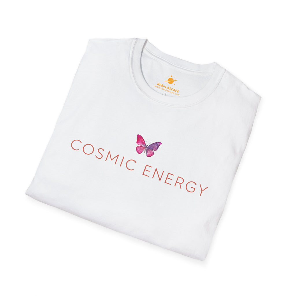 Cosmic Energy Butterfly Tee — Spiritual Graphic T‑Shirt
