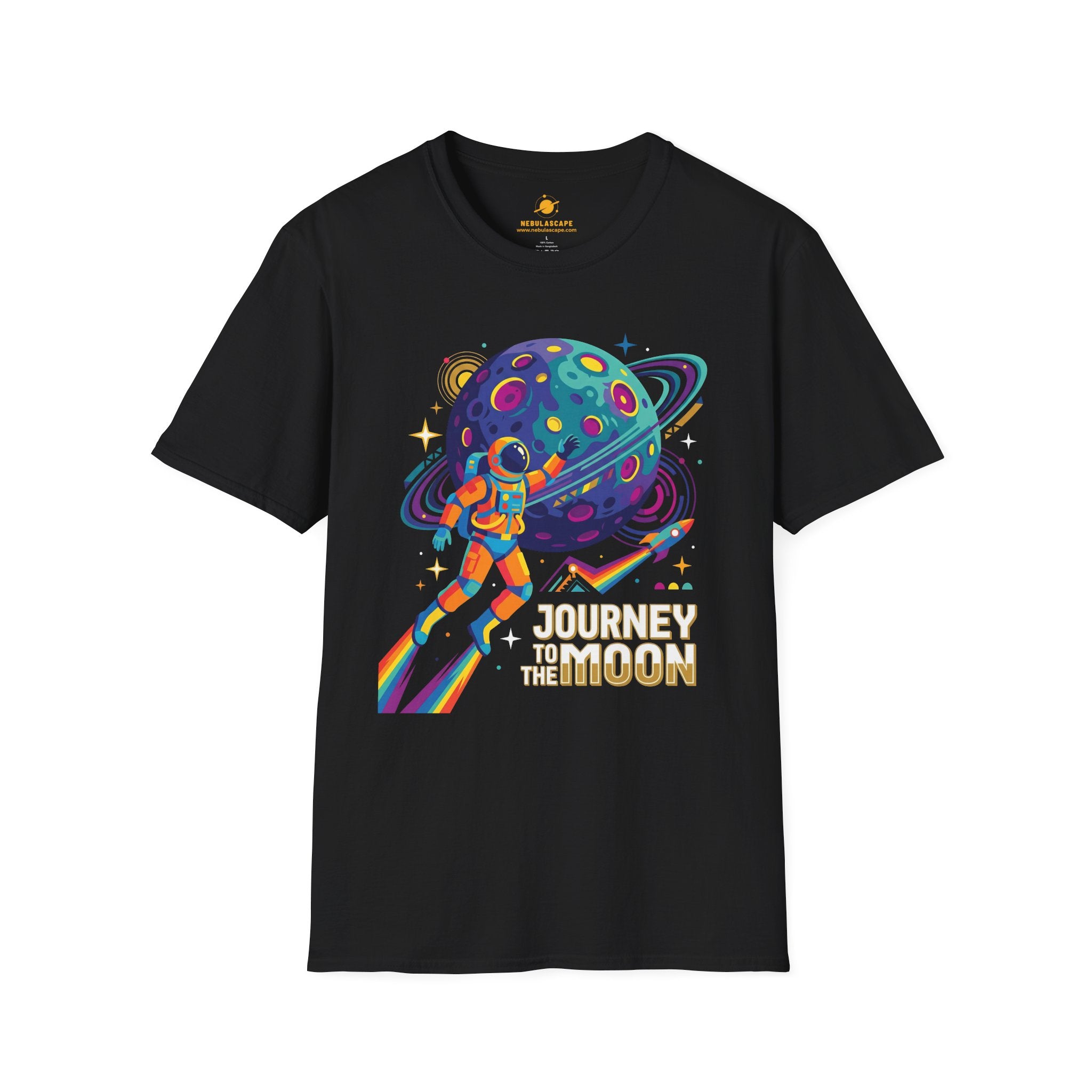 Journey to the Moon Astronaut T-Shirt