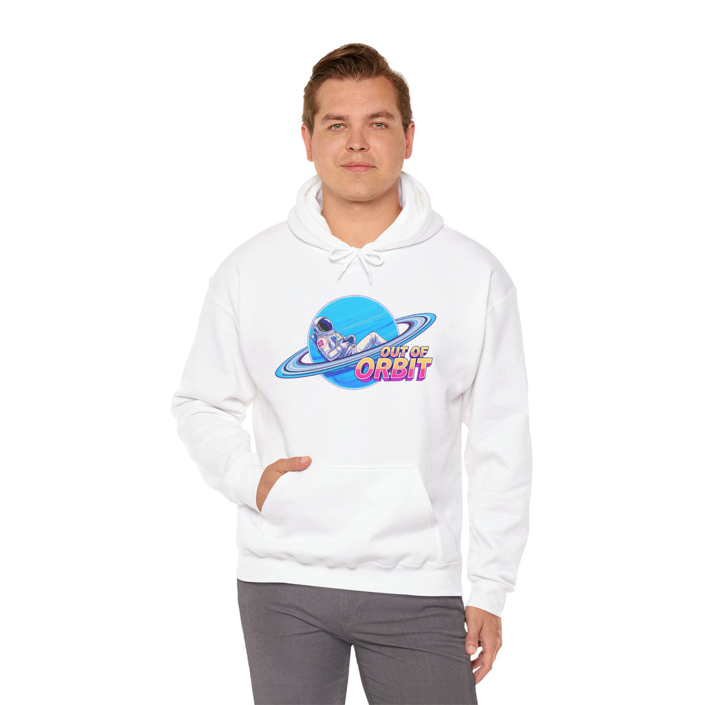 Out of Orbit Astronaut Hoodie – Retro Space Graphic Sweatshirt