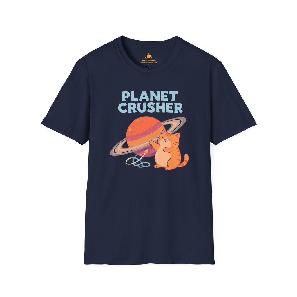 Planet Crusher Cat T-Shirt