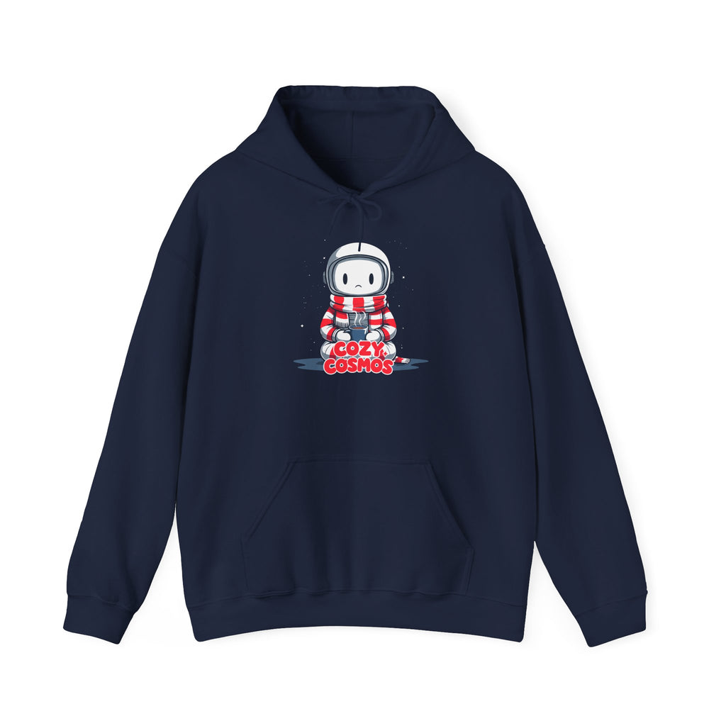 Cozy Cosmos Hoodie — Cute Astronaut Bear Graphic Pullover