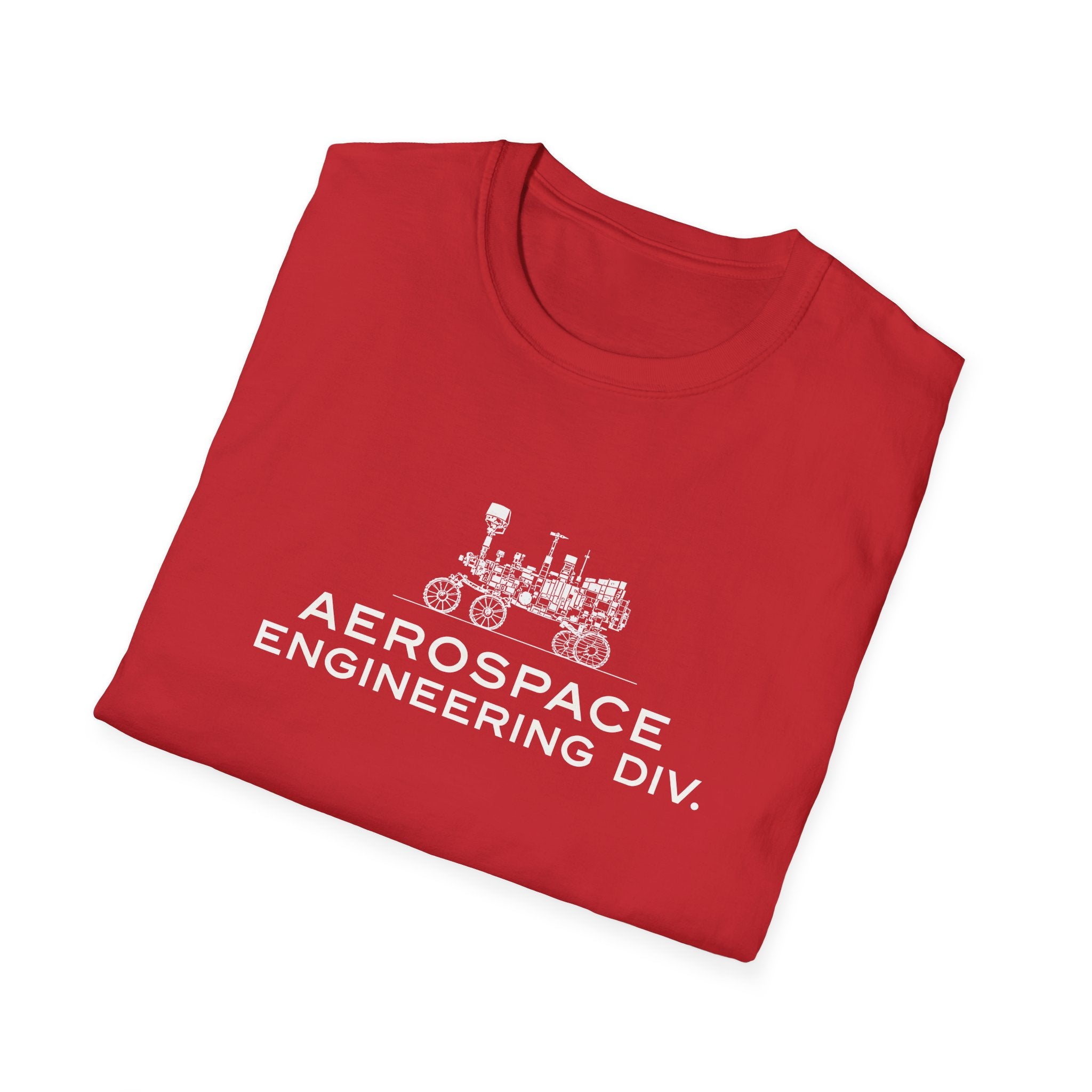 Aerospace Engineering Div. T-Shirt — Vintage Mars Rover Graphic Tee
