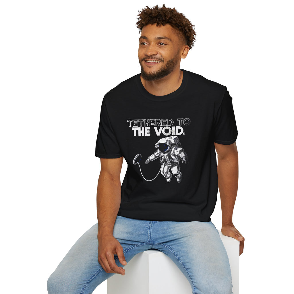 Tethered To the Void - Astronaut T-shirt