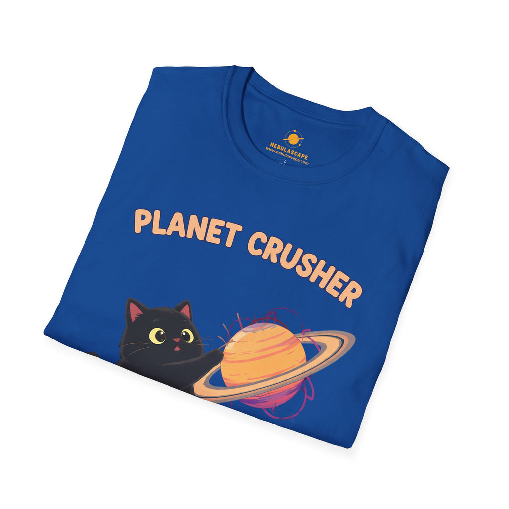 Planet Crusher Black Cat T-Shirt