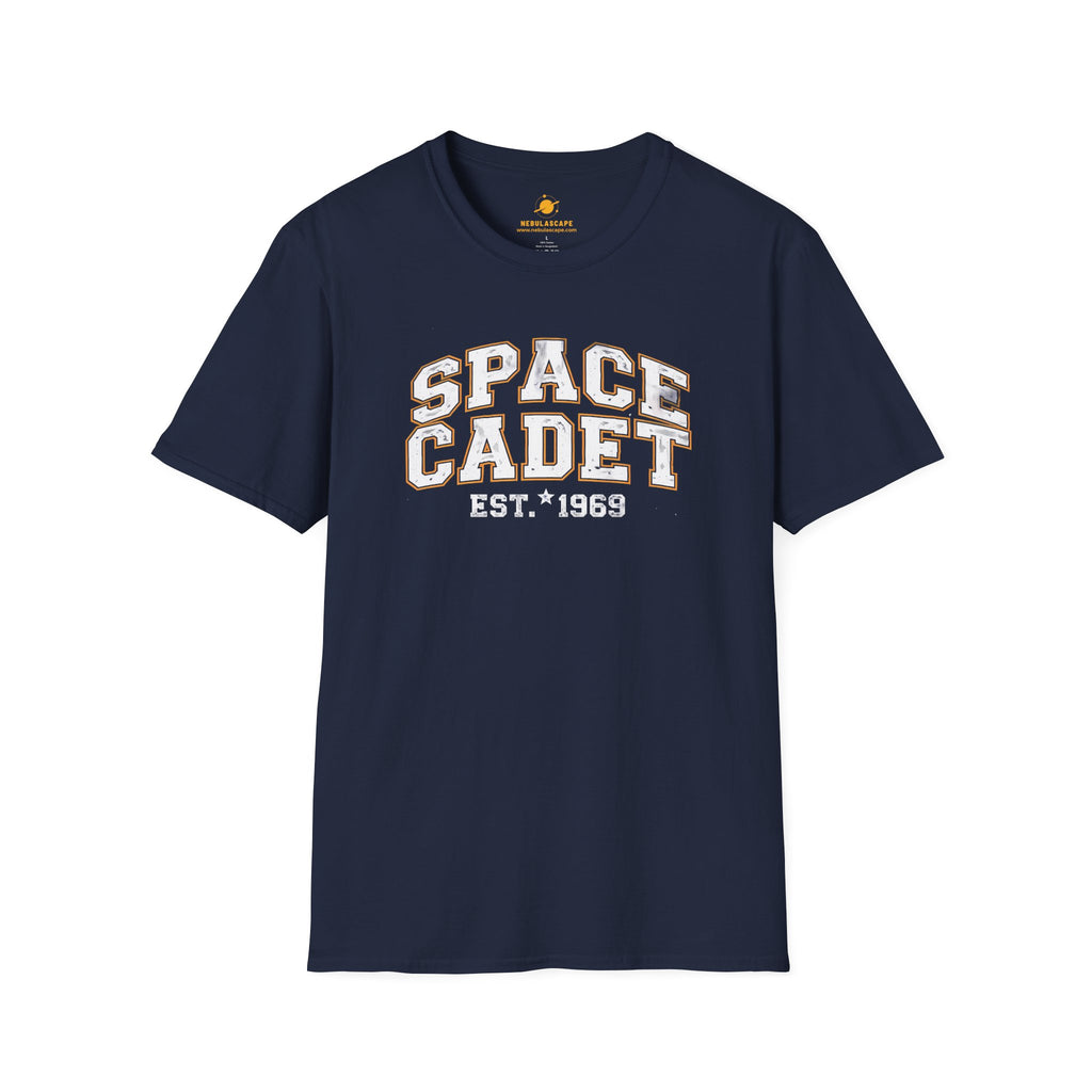 Space Cadet Graphic T-Shirt — Retro Astronaut Outline Tee
