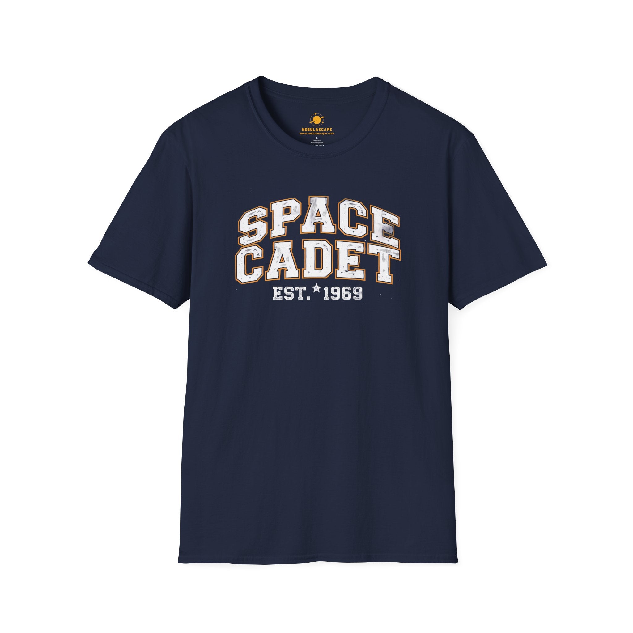 Space Cadet Graphic T-Shirt — Retro Astronaut Outline Tee