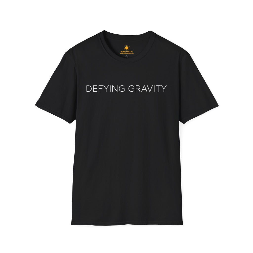 Defying Gravity T-Shirt — Minimalist Inspirational Graphic Tee