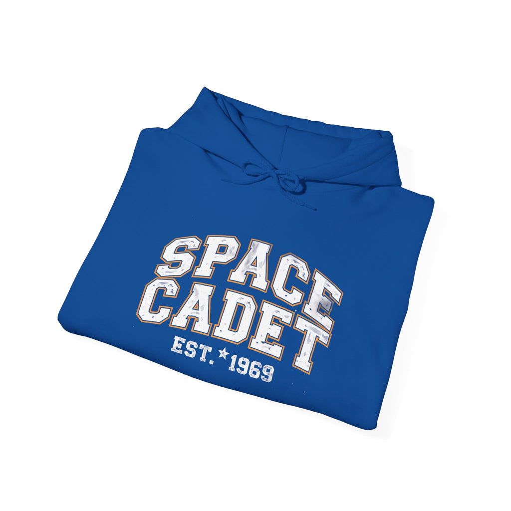 Space Cadet Hoodie - 'Space Cadet Est. 1969' Vintage Astronaut Pullover
