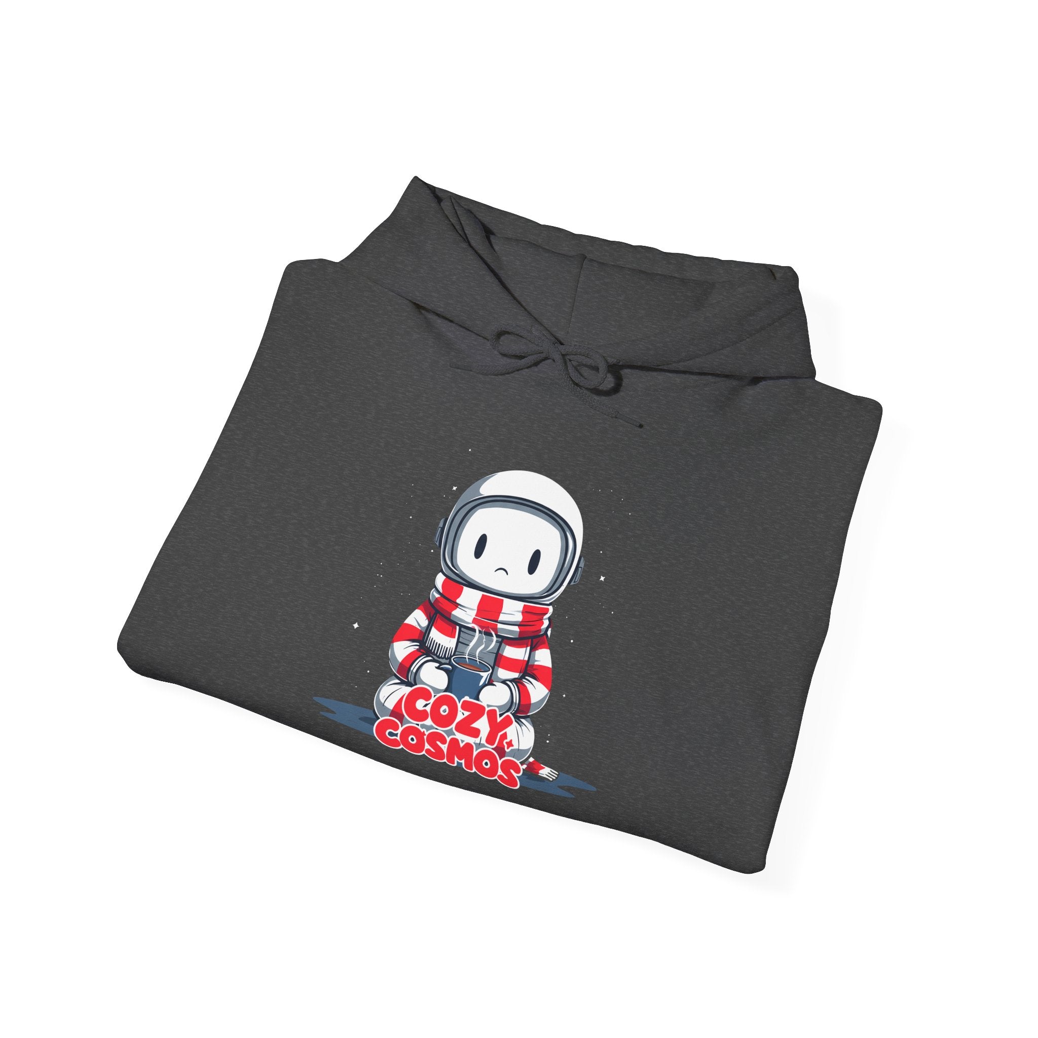 Cozy Cosmos Hoodie — Cute Astronaut Bear Graphic Pullover