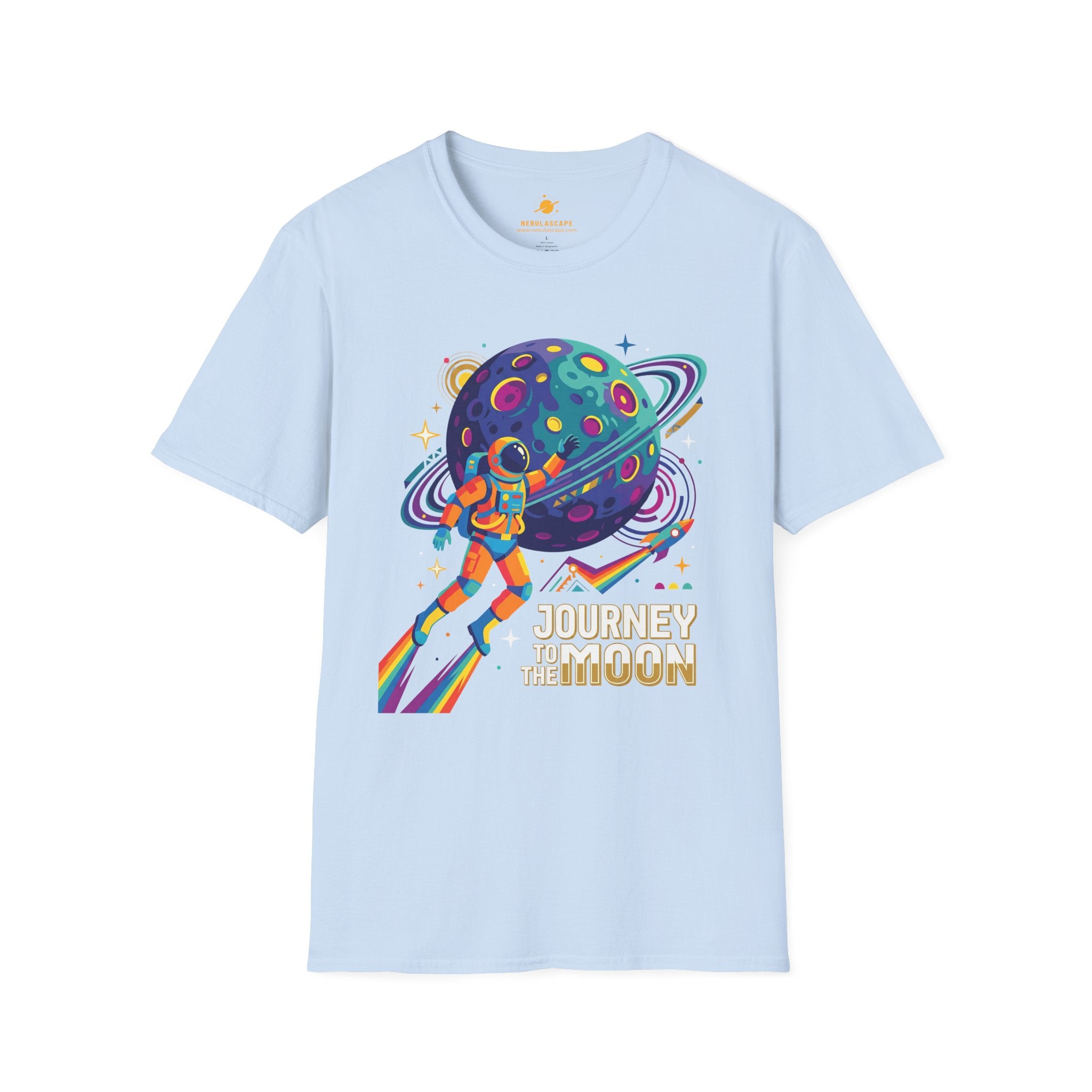Journey to the Moon Astronaut T-Shirt