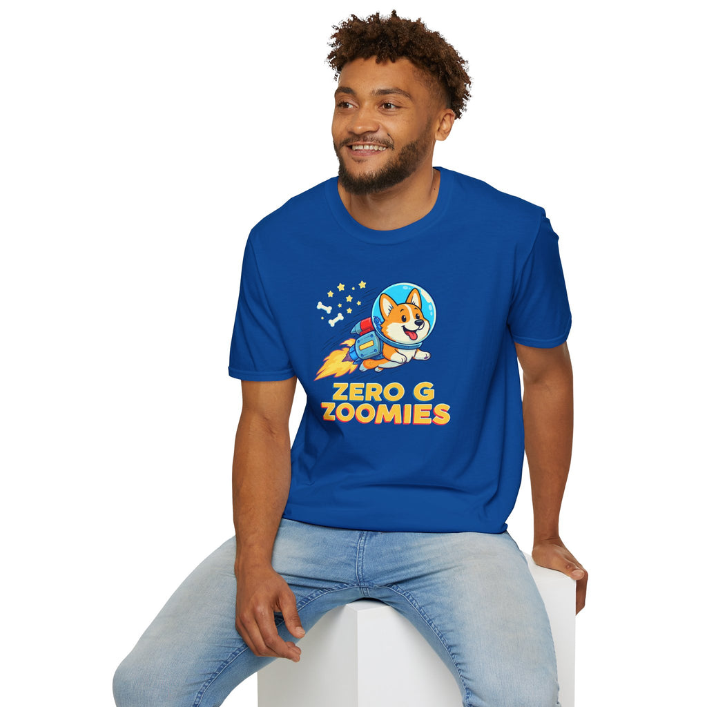 Zero G Zoomies Rocket Dog T-Shirt